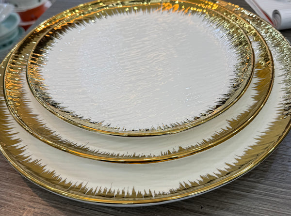 Aurum Imperial Plate Set - 3 Piece