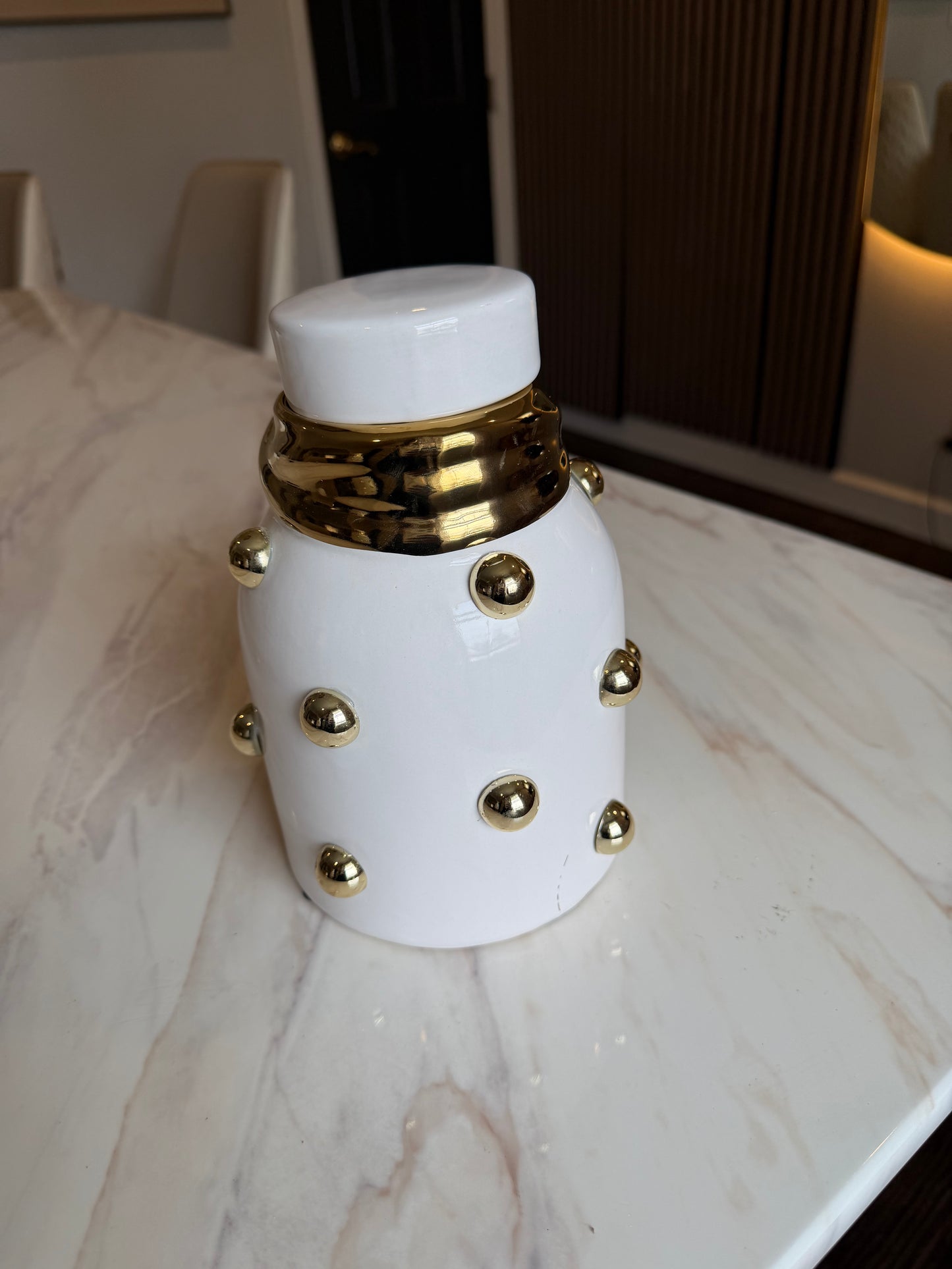 Pearl Stud Vase - Tall