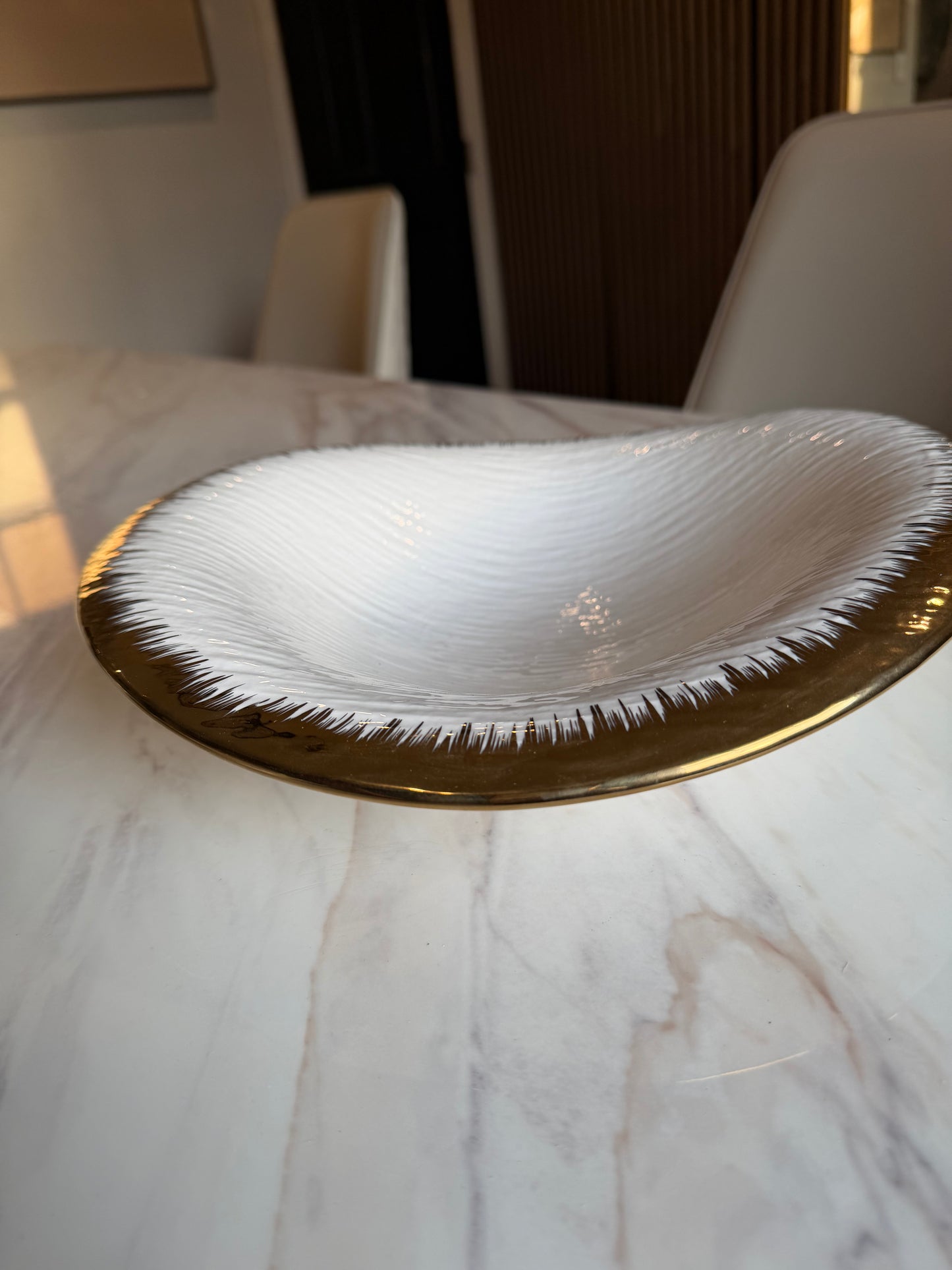 Aurum Gilded Plate Set - 3 Piece