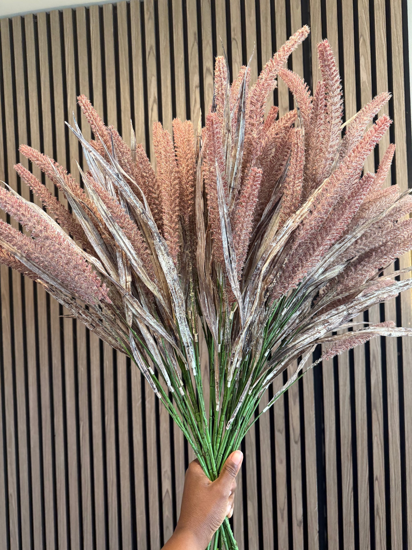 Rose Quartz Pampas Bouquet