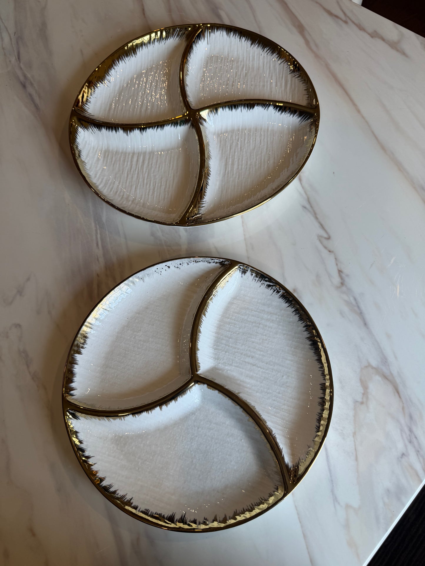 Aurum Signature Divided Serving Dish Set - 2 Piece