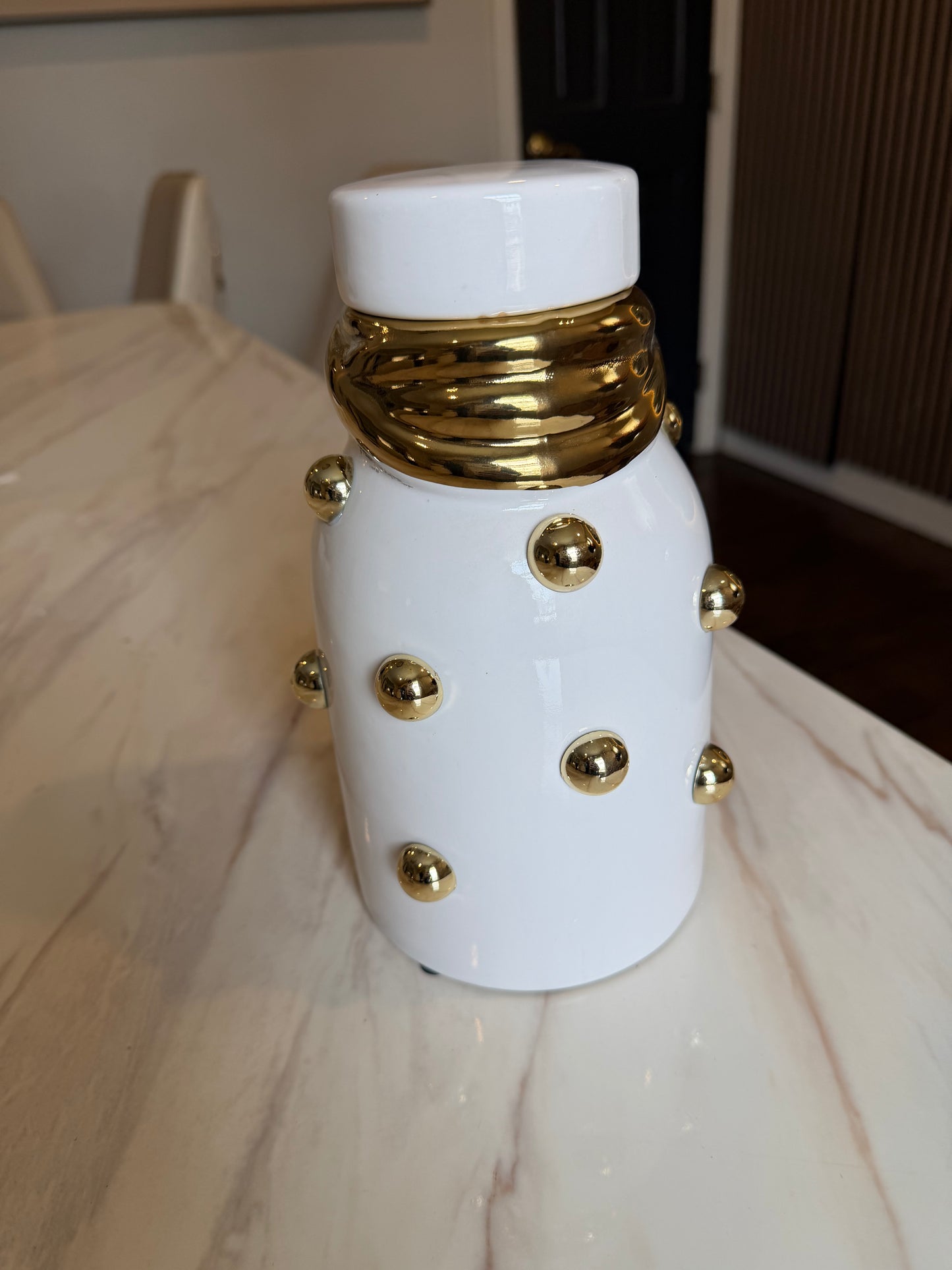 Pearl Stud Vase - Short