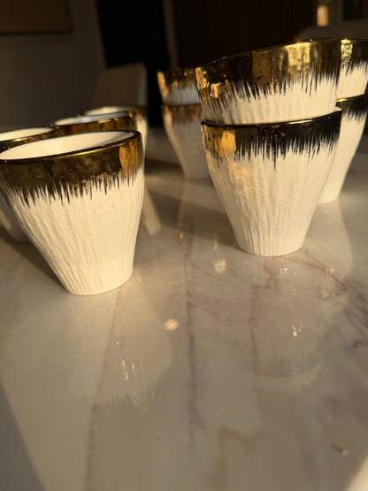 Aurum Petite Tea Cup Set - 4 Piece