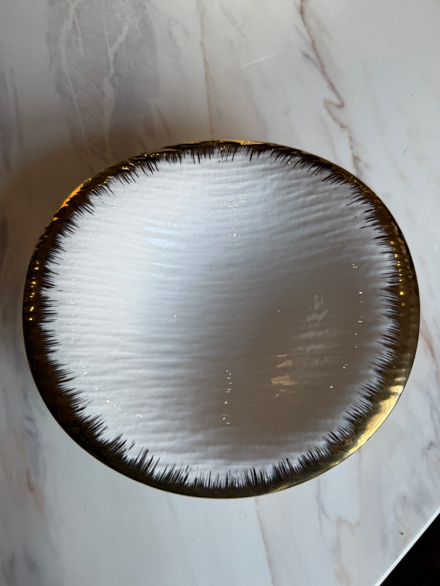 Aurum Gilded Plate Set - 3 Piece
