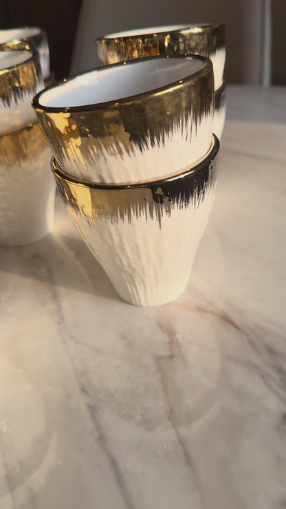 Aurum Petite Tea Cup Set - 4 Piece